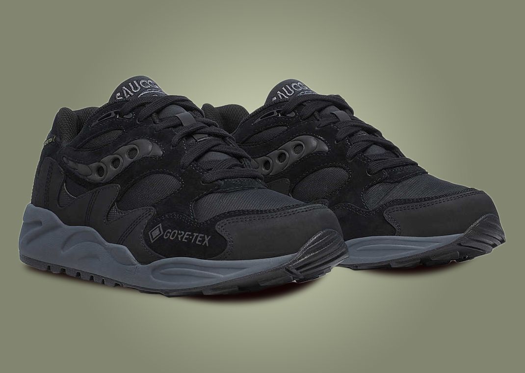 Saucony Grid Shadow 2 GTX Black Angle