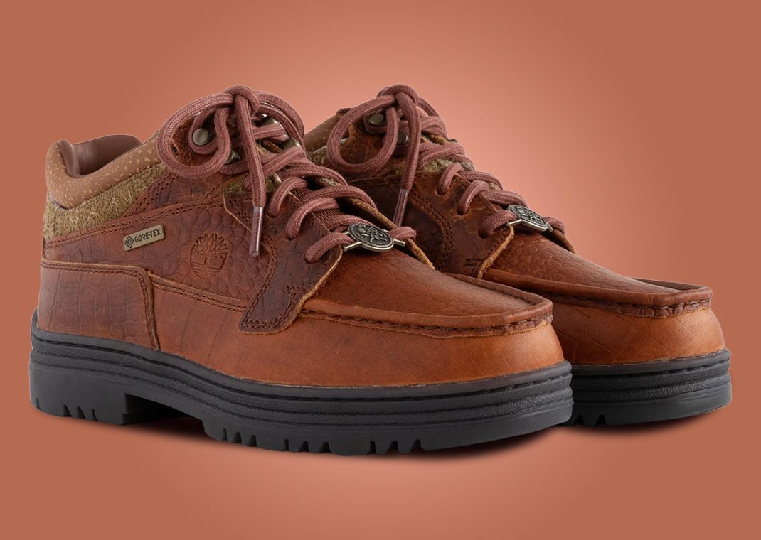 The Aime Leon Dore x Timberland Mid Lace GTX Boot is