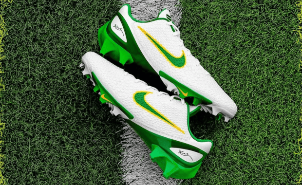 Nike Vapor Edge Kobe 6 Cleat Oregon Ducks PE