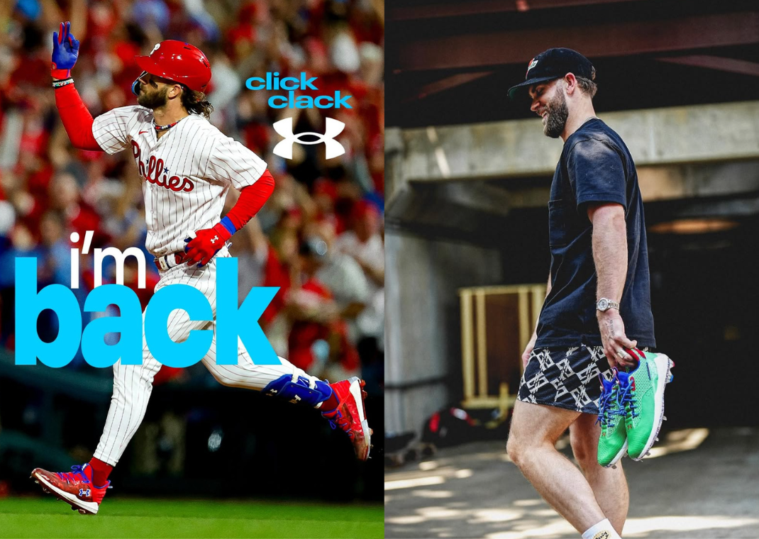 Bryce Harper Re-Signs with Under Armour