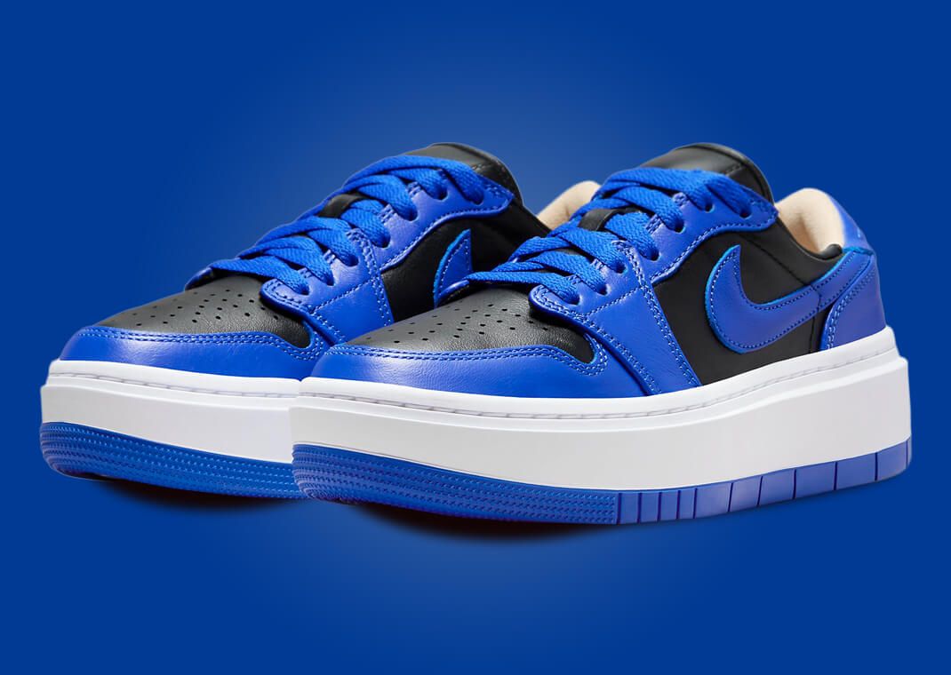 Air Jordan 1 Elevate Low Black Hyper Royal (W)