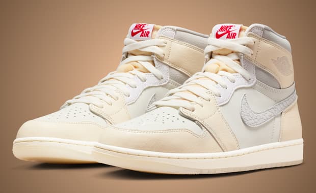 Air Jordan 1 Retro High OG Sail Elephant Print