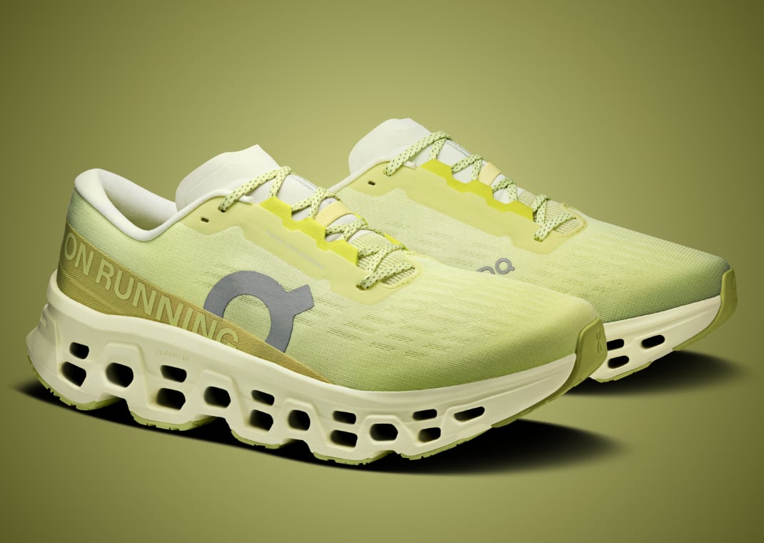 On Cloudmonster 3 Limelight