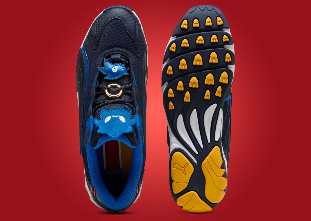 Sonic the Hedgehog x Puma Inhale Sonic - Top & Bottom