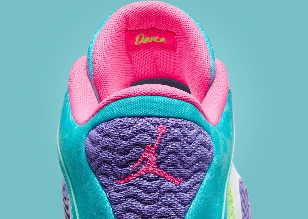 Jordan Tatum 2 Wave Runner Heel Detail