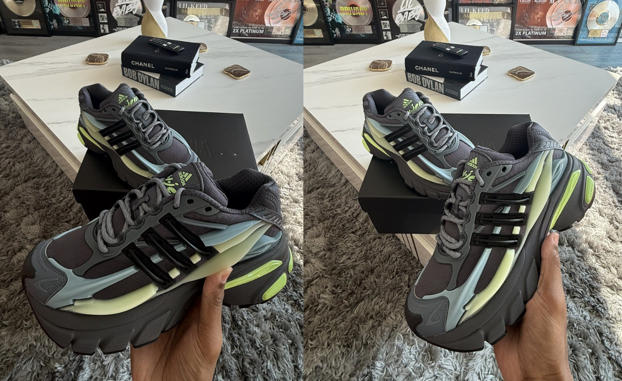 Pharrell Brings a Batman Vibe to the Latest adidas Adistar Jellyfish Collab