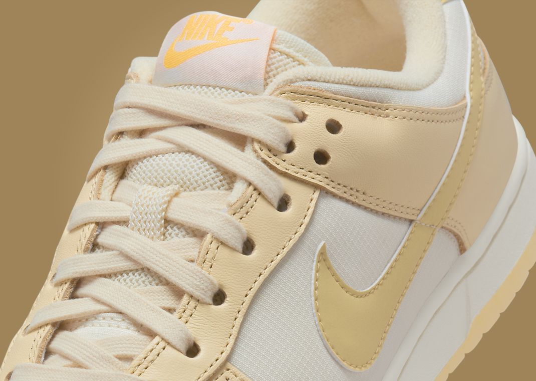 Nike Dunk Low Muslin Team Gold (W) Detail