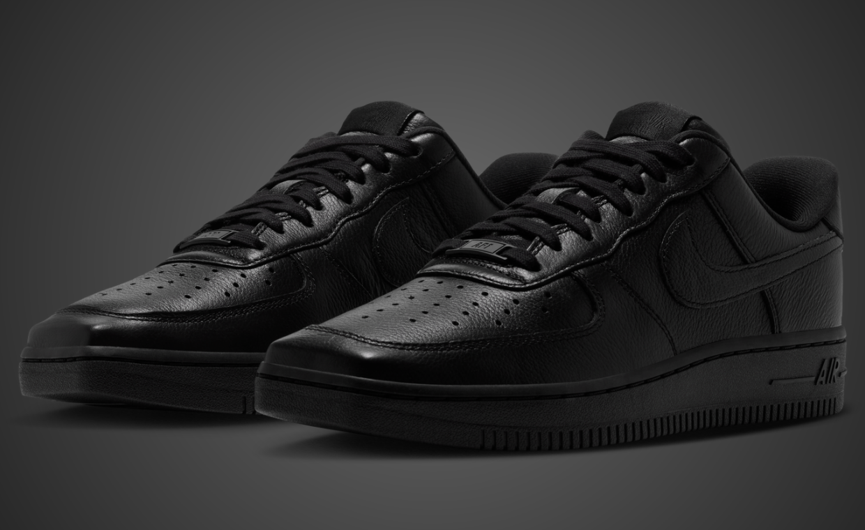 Boxed In: The Triple-Black Nike Air Force 1 Square Toe is Ready to Square Dance