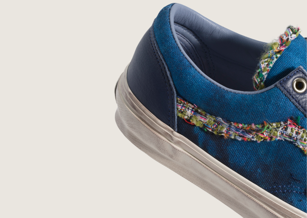 Vans Old Skool 36 Souvenir Pack Navy - Heel Detail