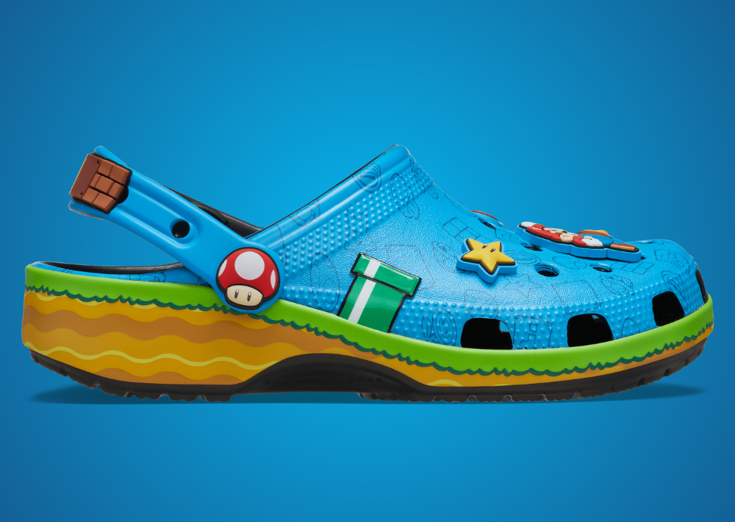Nintendo x Crocs Classic Clog Super Mario - Lateral