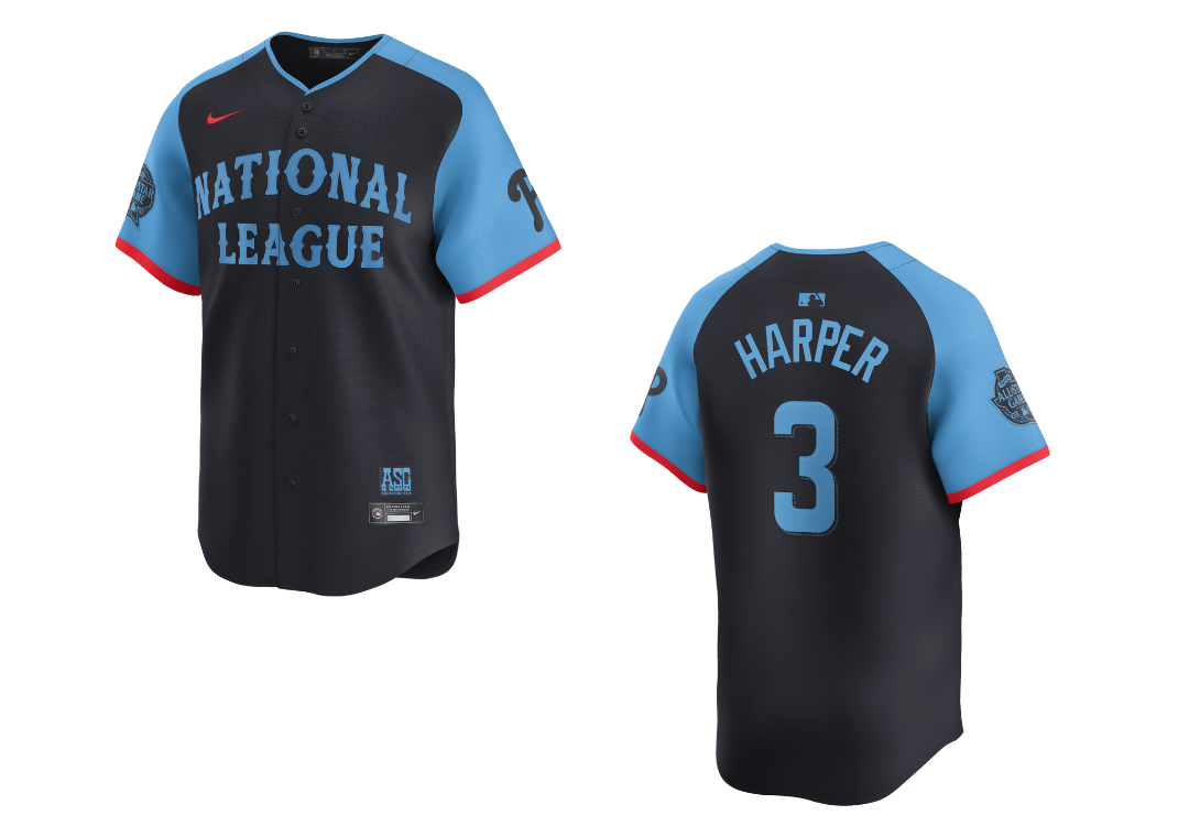 Bryce Harper Philadelphia Phillies 2024 All-Star Game Jersey