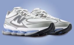 The New Balance ABZORB 2000 White Grey Blue Releases in 2025