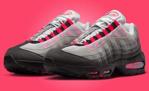 Nike has a Second Air Max 95 Big Bubble in Solar Red Hitting Shelves in October
