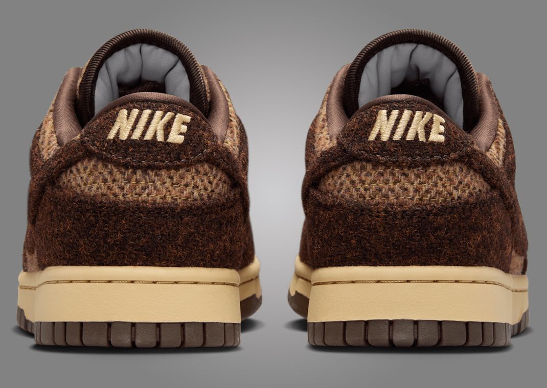 Harris Tweed x Nike Dunk Low Sesame (W) Heel