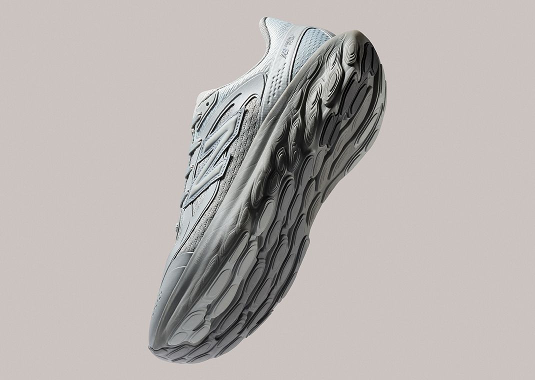 New Balance Fresh Foam Trainer Grey Days Angle