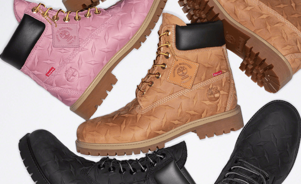 Supreme x Timberland 6" Waterproof Boot Diamond Plate Collection