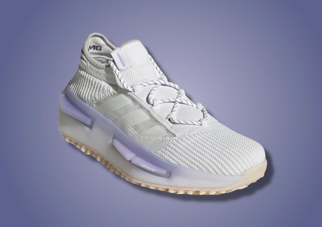 adidas NMD S1 Cloud White Light Purple