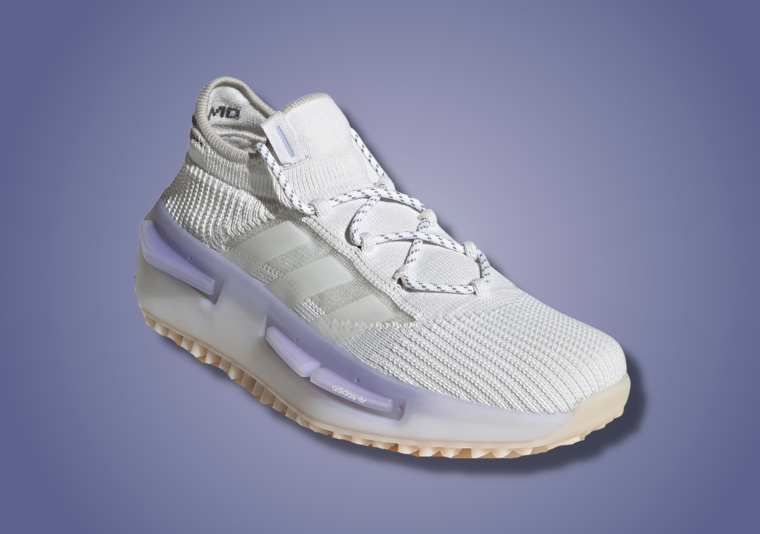adidas NMD S1 Cloud White Light Purple