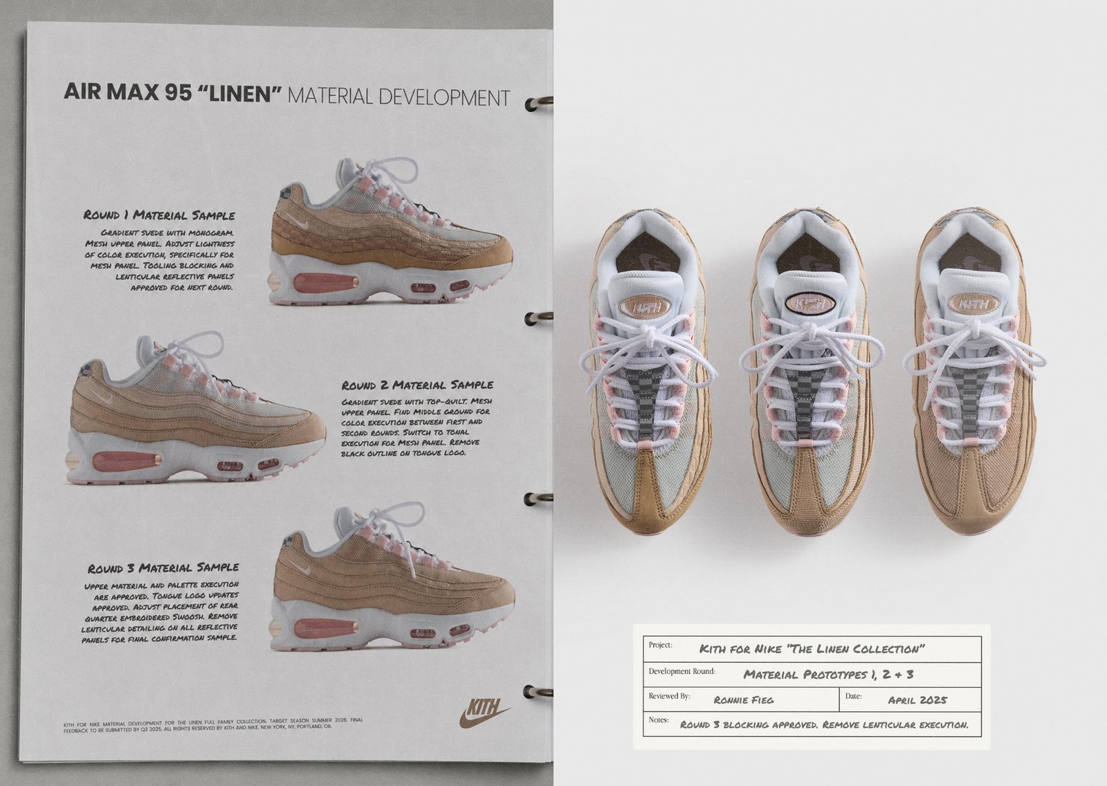 Kith x Nike Air Max 95 Big Bubble Linen