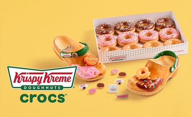 Krispy Kreme x Crocs Classic Clog