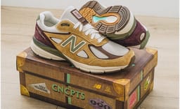 Concepts and New Balance have a Tan and Burgundy 990v4 Collab On the Way