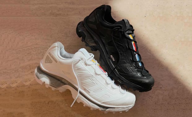 Kith is Dropping Black and White Pairs of its Salomon XT-4K Collab Silhouette