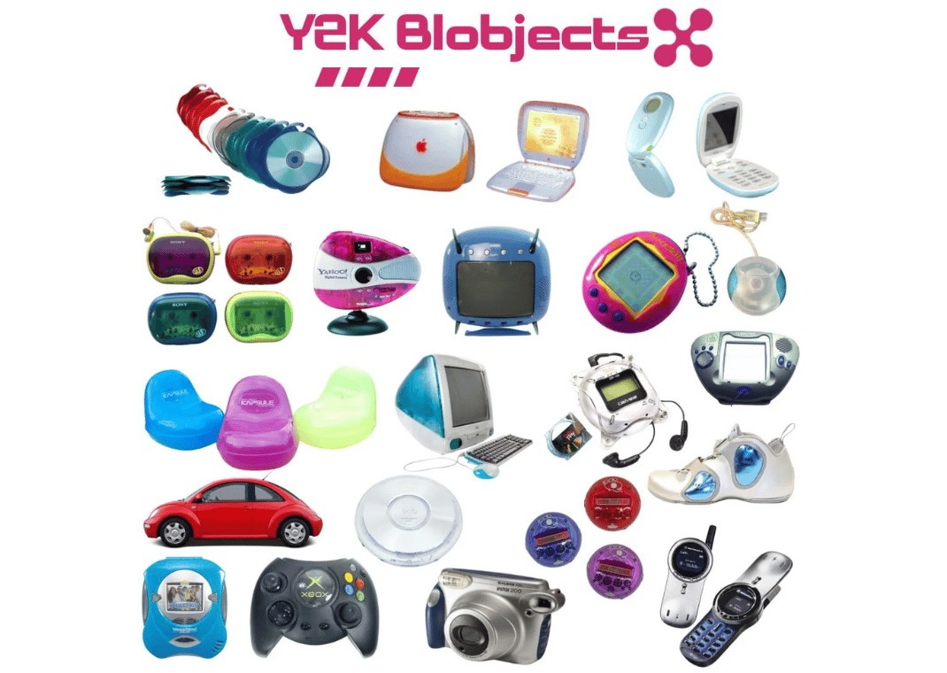 Y2K era products that fall under the "blobject" category