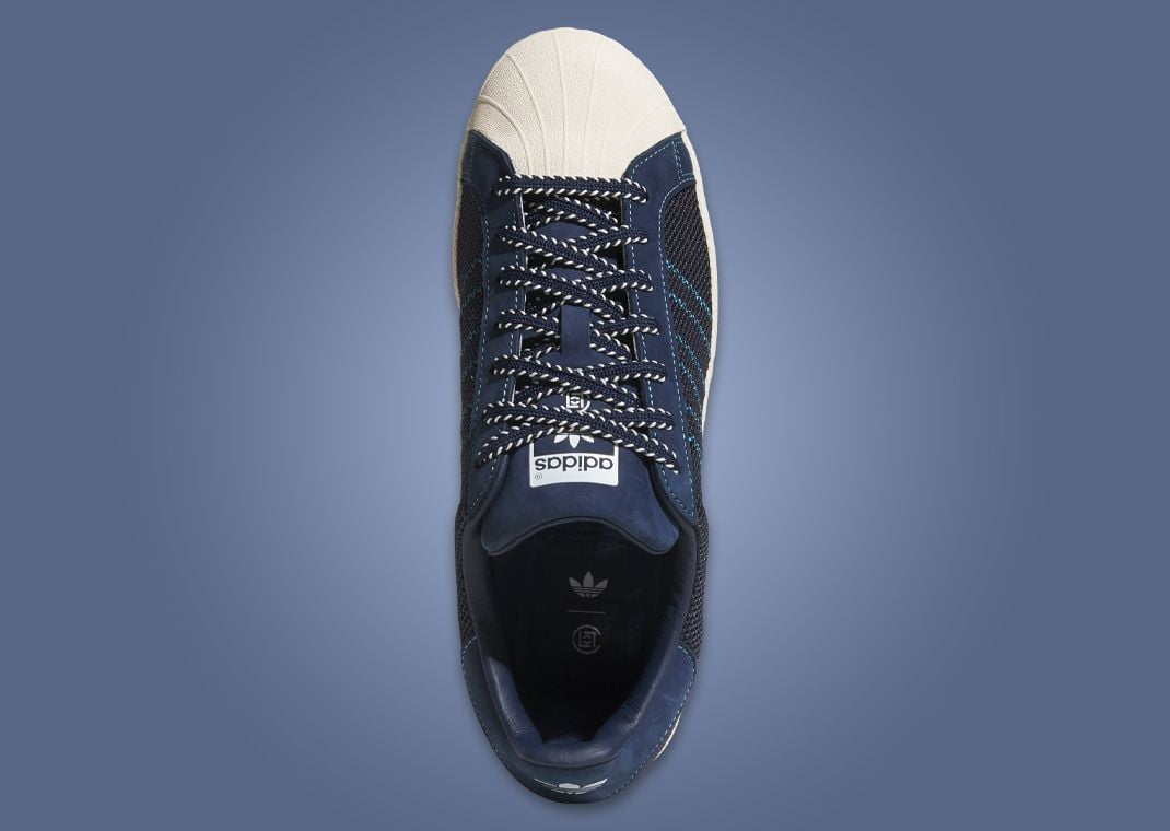 The CLOT x adidas Superstar Breathe Night Indigo Releases The CLOT x adidas Superstar Breathe Night Indigo Releases