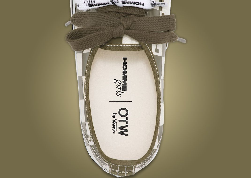 HommeGirls x OTW by Vans Authentic 44 Military Green Insole