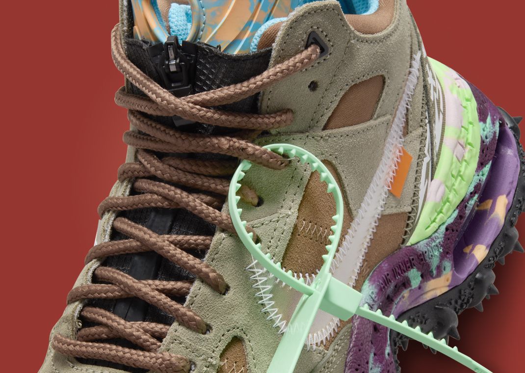 Off-White x Nike Air Terra Forma Archaeo Brown Hangtag Detail