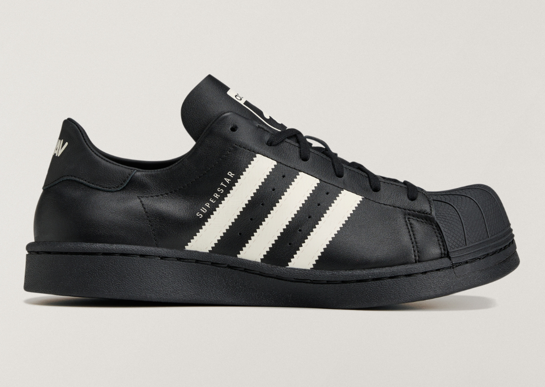 AVAVAV x adidas Deconstructed Superstar Black - Lateral