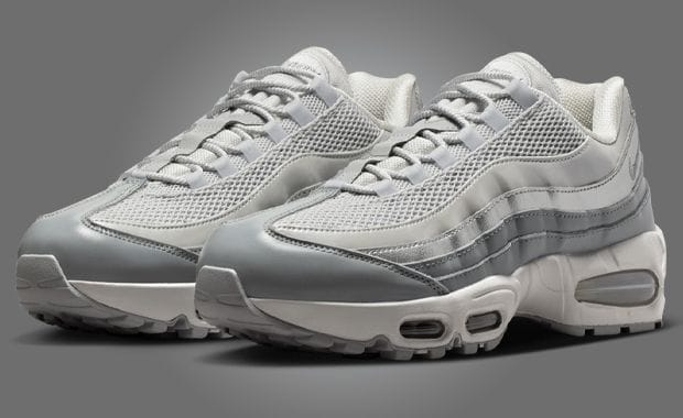 The Nike Air Max 95 Big Bubble SE Metallic Silver Proves Less is More