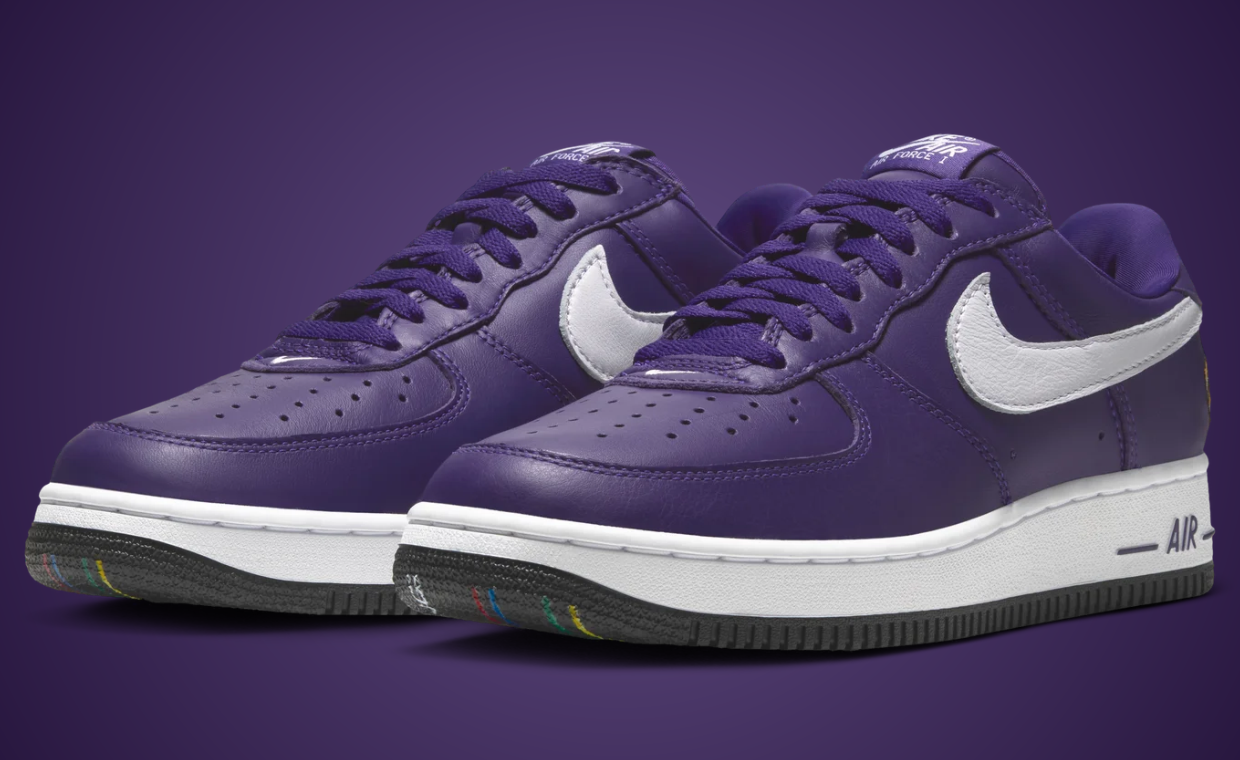Still Still Dropping Dropping: Take a Closer Look at the Court Purple Victor Victor x Nike Air Force 1 ‘01