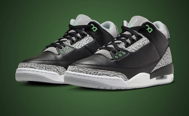 The Air Jordan 3 Retro Green Glow Releases March 2024