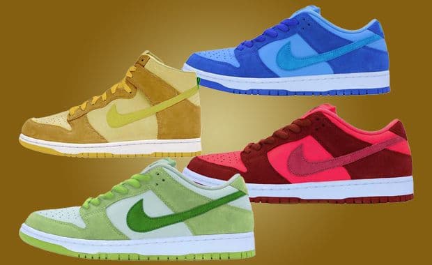 Get Fruity In Nike SB’s Latest Dunk Pack