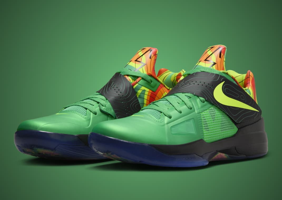 The Nike KD 4 Weatherman Releases May 2024