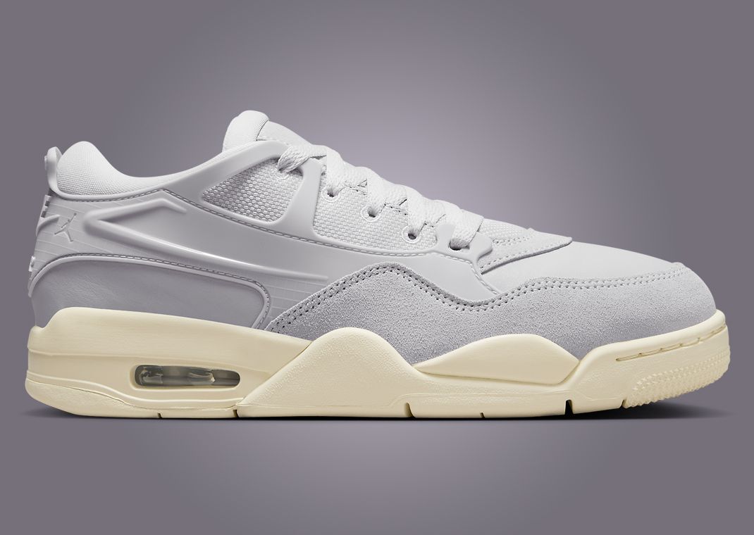 Air Jordan 4 RM Grey Sail (W) Lateral