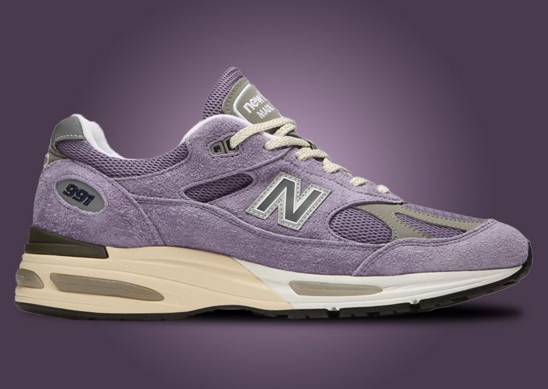 New Balance 991v2 Made in UK Dusk Purple Sage