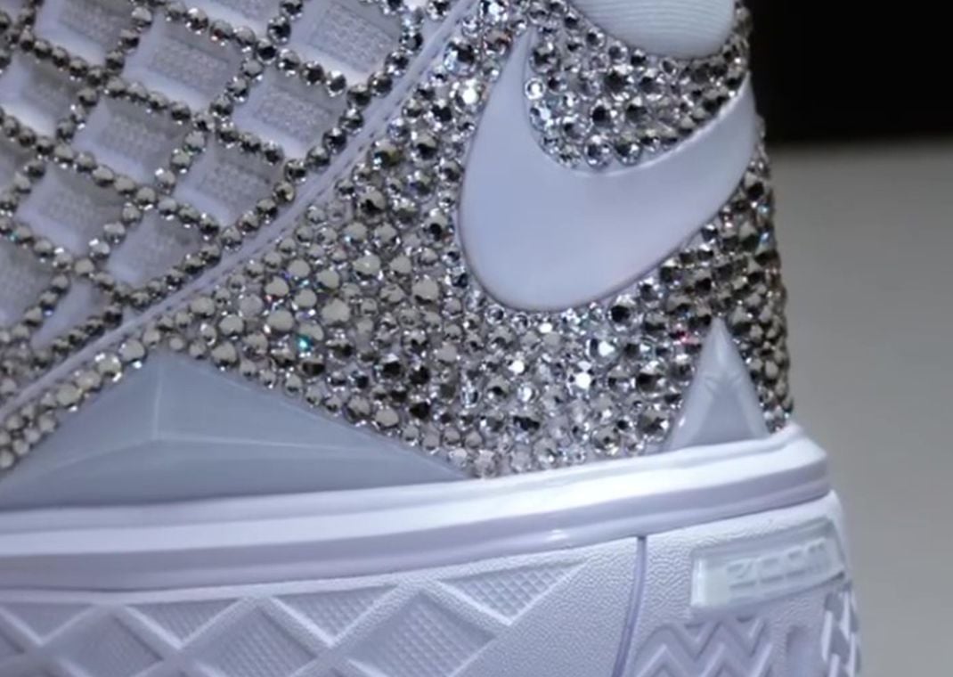 Vanessa Bryant's Nike Kobe 3 Protro Swarovski Crystal Exclusive