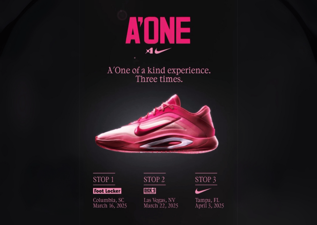 Nike A’One Pink A’ura early release information