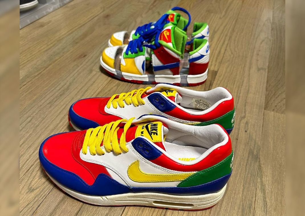 Nike Air Max 1 Google Sample & Nike SB Dunk Low Sandy Bodecker