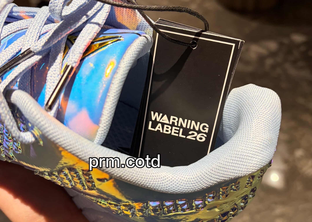 Nike Ja 3 All-Star Warning Label