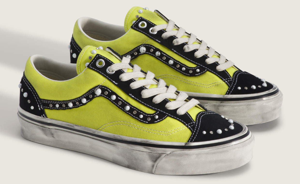 Vans Brings Neon Vibes to the Pearlized Pack on New Lime Old Skool 36