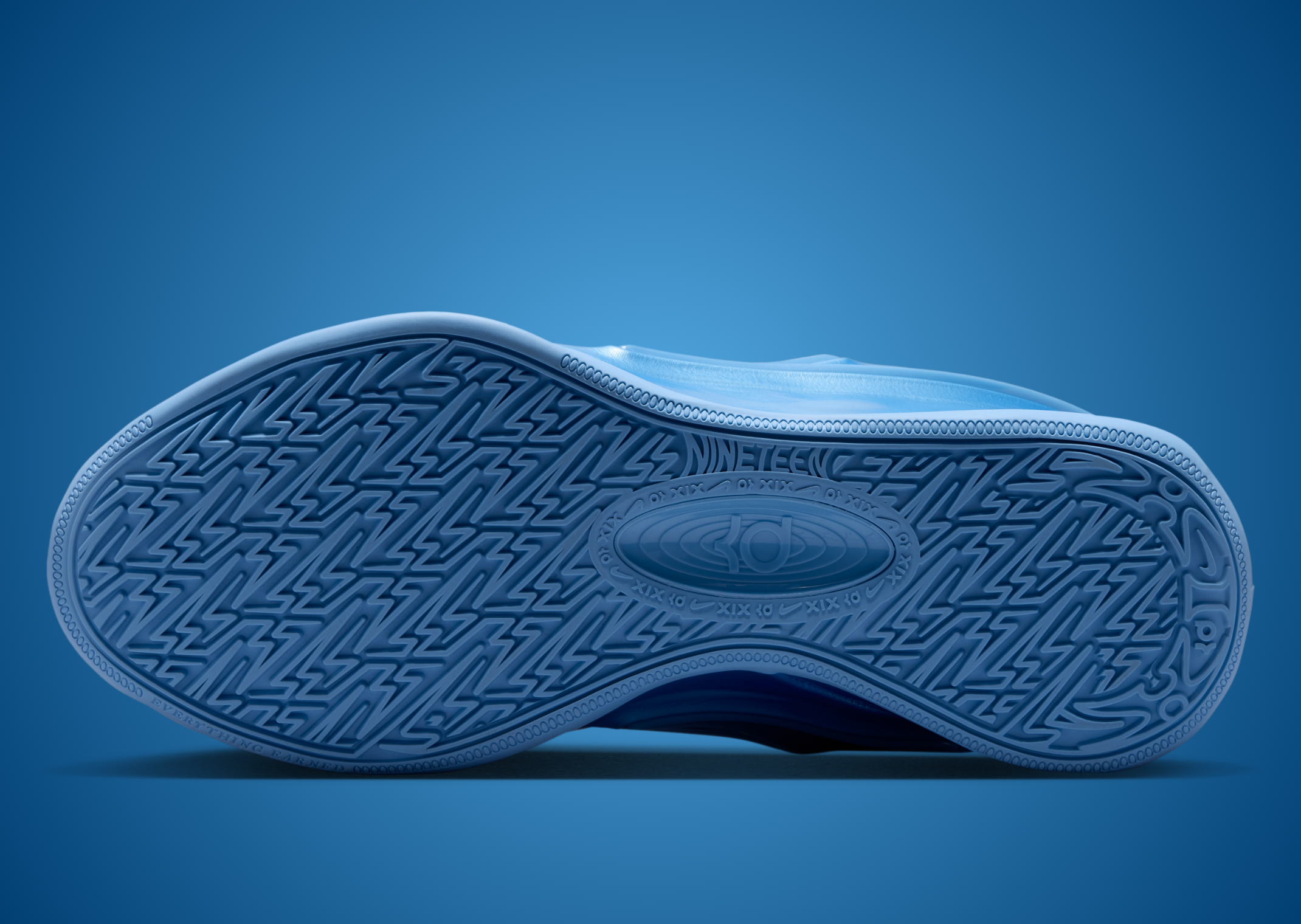 Nike KD 19 Blueberry Blast - Bottom