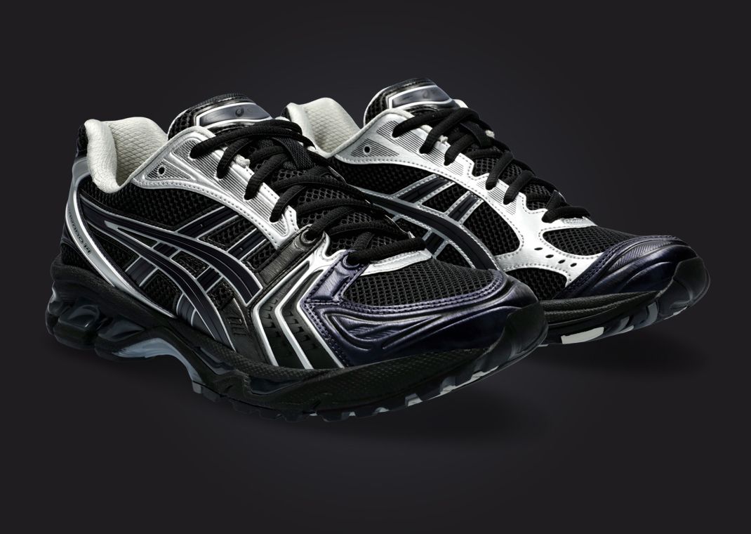 Undermycar x atmos x Asics Gel-Kayano 14 Black Angle
