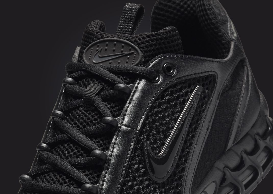 Nike Air Zoom Spiridon Cage 2 Black Anthracite Tongue