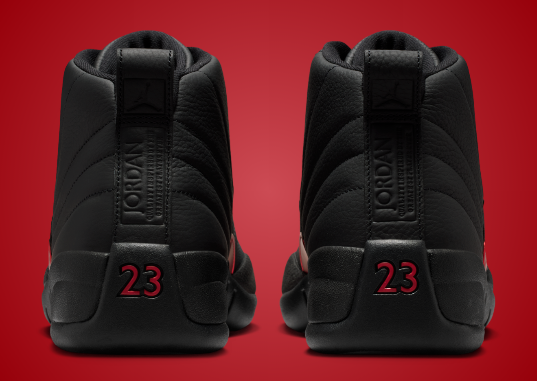 Air Jordan 12 Retro Bloodline heel