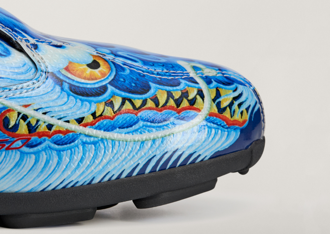 Y-3 adidas F50 Tunit Blue Dragon - Detail