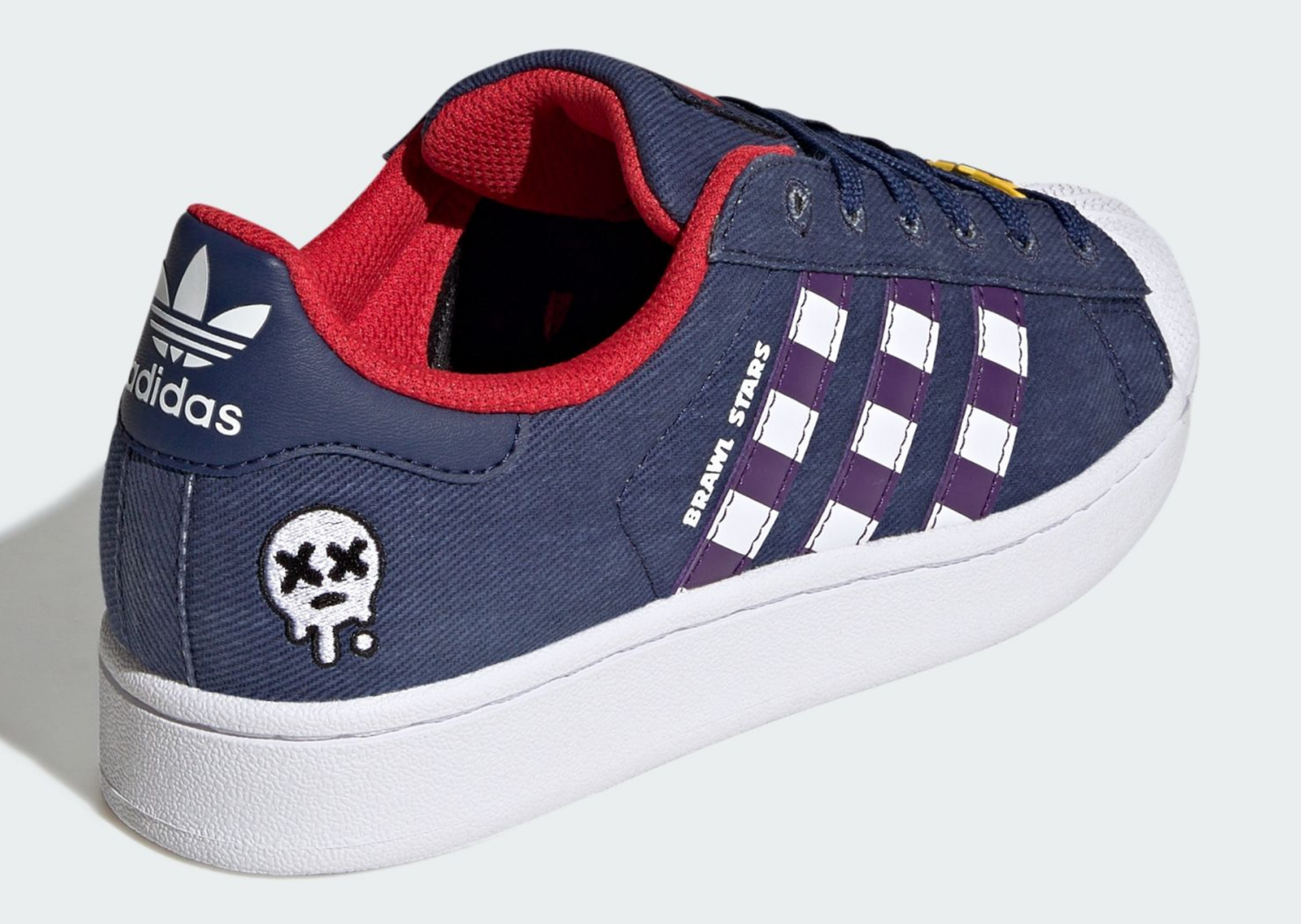 Brawl Stars x adidas Superstar (GS) Heel Angle