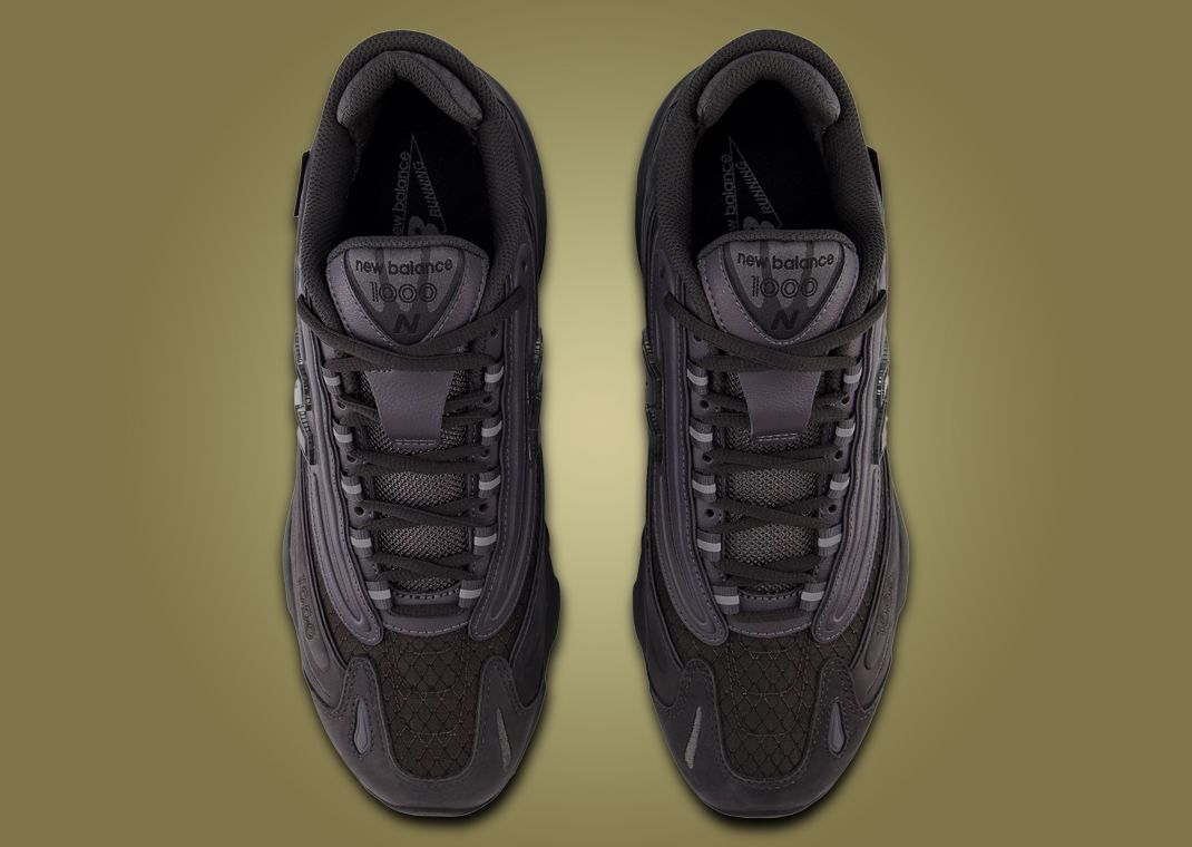 New Balance 1000 Cordura Black Grey Top